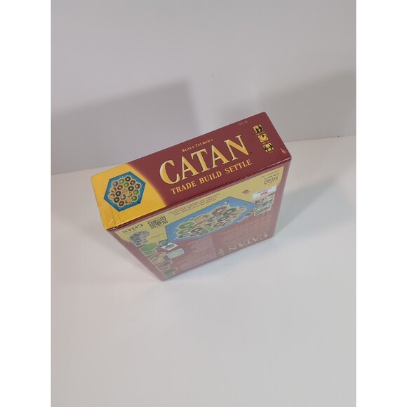 Klaus Teuber’s CATAN Trade Build Settle Game Complete New Settlers of Catan - Picture 6 of 6